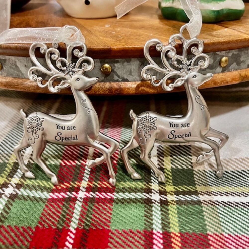 You are Special Merry Reindeer Christmas Ornaments or Gift Tags by Ganz